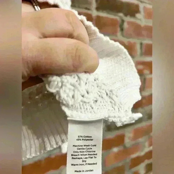 Talbots OPEN STITCH JOHNNY COLLAR PULLOVER Size LP - Picture 6 of 8